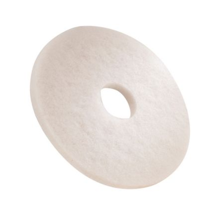 Tennant 14" White Polishing Pad