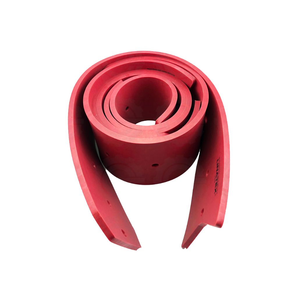 Side Skirt Blade Kit - Linatex Red