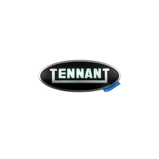 [1214251] Tennant Nameplate, Domed, 10inch